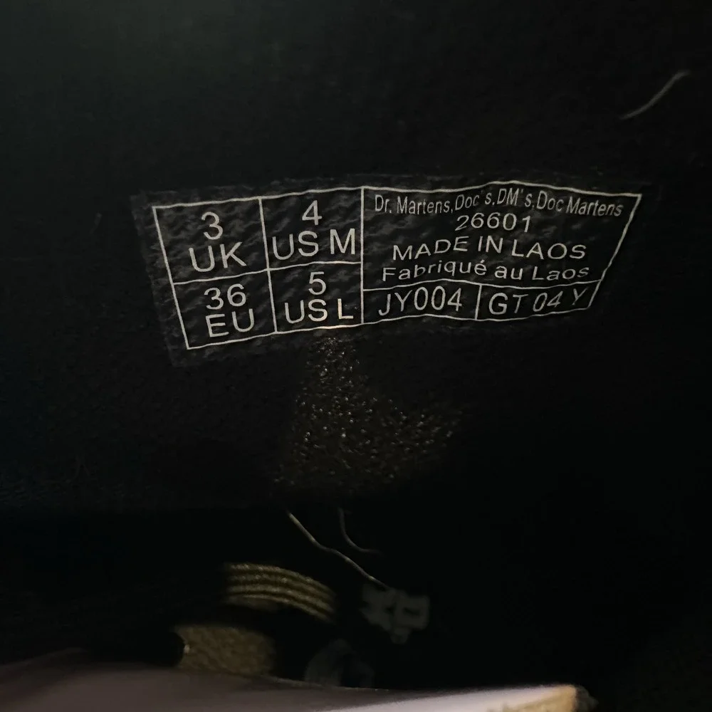 Dr. Martens there some